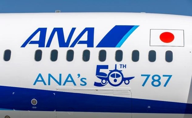 50機目のボーイング787型機には特別塗装が施される（ANAの発表資料から）