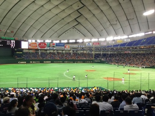 東京ドームで広島に3連敗が2回もある（本文と写真は直接関係ありません）