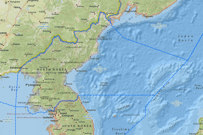 米国と韓国の路線は平壌FIRが最短ルートだが…