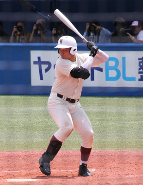 清宮幸太郎内野手（写真は早稲田実業高時代。2017年7月撮影）