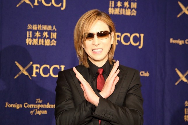 X JAPANのYOSHIKIさん