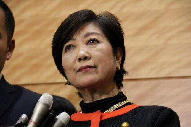 GoToキャンペーン実施に「よーくお考え」連発の小池百合子都知事（2017年撮影）