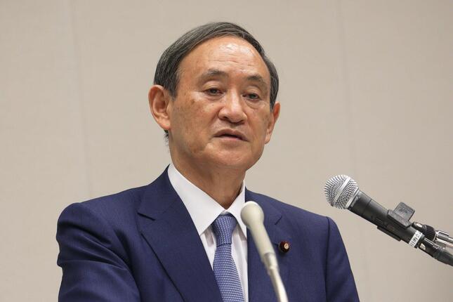 菅義偉官房長官（2020年9月2日、東京都千代田区）