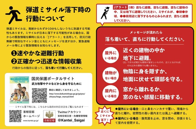 内閣官房国民保護ポータルサイトより