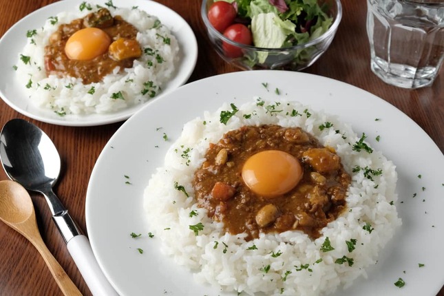 （メニュー例）ごろごろ野菜のキーマカレー