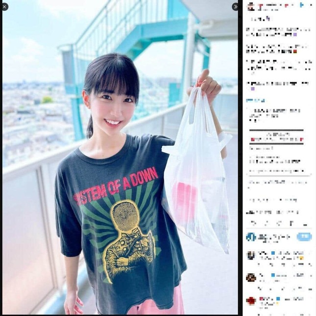 天羽希純さんのインスタグラムより