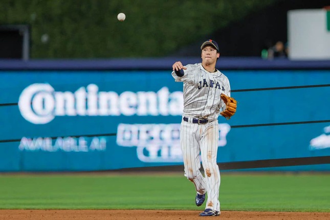 WBC準決勝でも活躍した山田哲人選手。打撃の不調が続いている（写真：USA TODAY Sports/ロイター/アフロ）