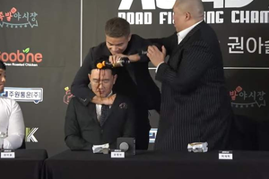 BreakingDown出場者、韓国格闘イベで対戦相手に醤油ぶっかけ　「恥を知れ」元ボクシング日本王者が激怒