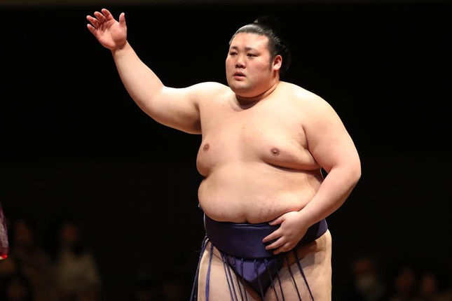 力士時代の「豊山」こと小柳亮太さん（写真：長田洋平/アフロスポーツ）