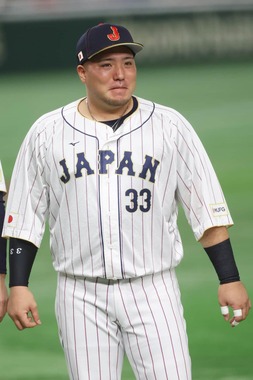 WBCで活躍する山川穂高選手。FA権行使後、動向が決まっていない（写真：CTK Photo/アフロ）