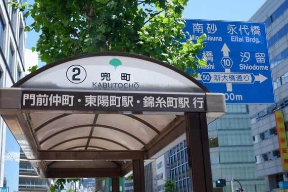 金融の町、東京・兜町