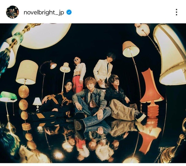 Novelbrightの公式インスタグラム（＠novelbright_jp）より