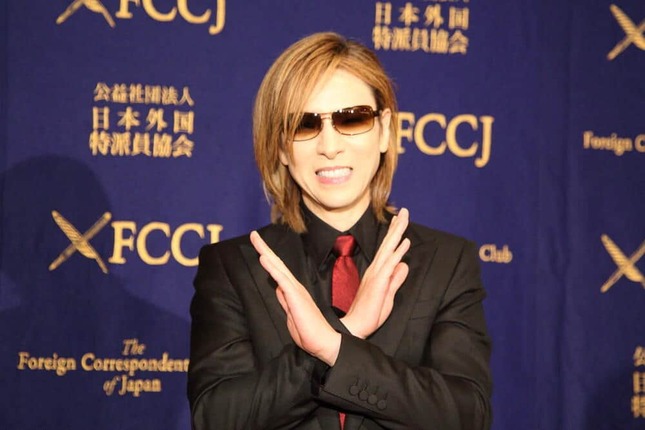 YOSHIKIさん（2018年撮影）