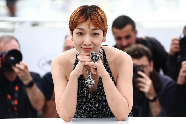 第76回カンヌ国際映画祭での安藤サクラさん（写真：ロイター／アフロ）