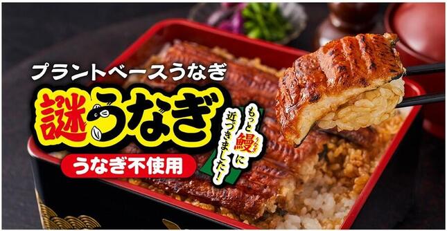 日清食品がプラントベースのうなぎ蒲焼を発売（プレスリリースより）