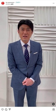 藤井貴彦アナ。日テレアナウンス部のインスタグラム（＠ntv_announcer）より。現在は同局を退社している。