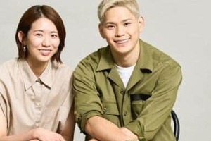 西田有志＆古賀紗理那2ショが「ラブラブですね」　夫婦で手つなぎ、ペアルックも「ザ美男美女」