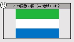 【世界の国旗クイズ】この国旗はどこのもの？