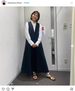 潮田玲子さんのインスタグラムより（reikoshiota_official）