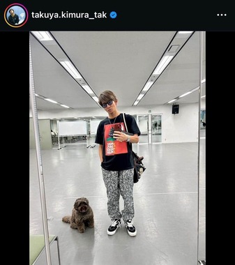 木村拓哉さんのインスタグラムから