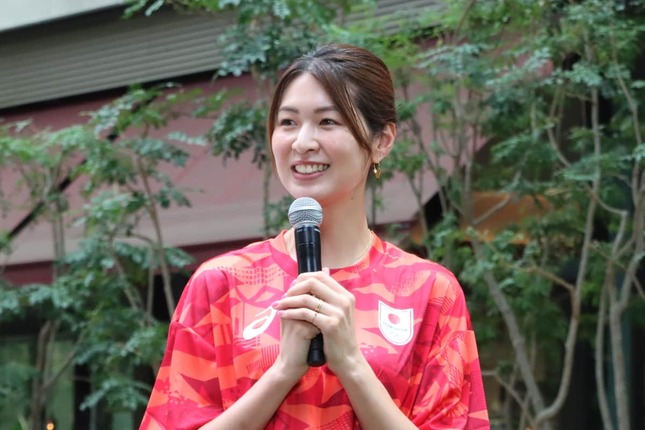 木村沙織さん（2024年7月25日撮影）