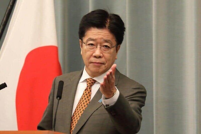 官房長官時代の加藤勝信氏