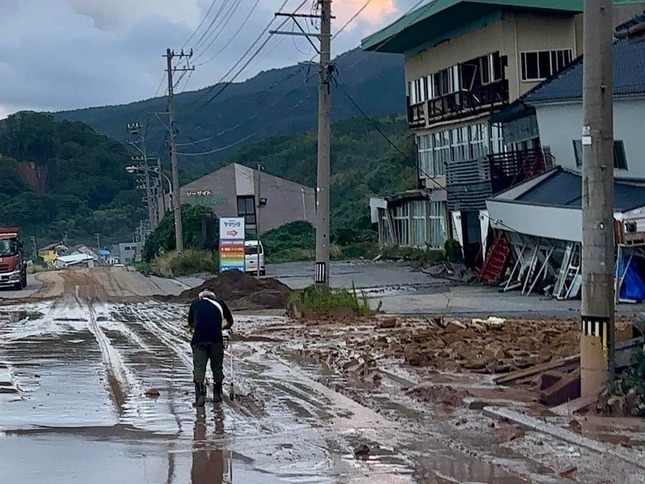 能登の豪雨被害の様子（写真提供：ピースボート災害支援センター）