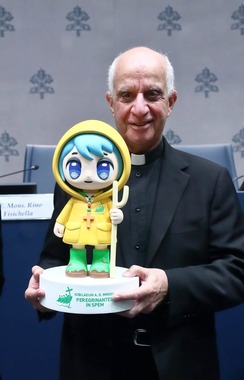 ローマ教皇庁が発表したマスコットキャラクター「ルーチェ」（写真：REX／アフロ）