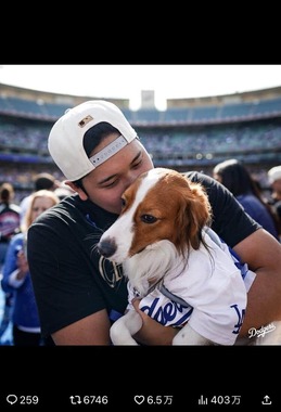 ロサンゼルス・ドジャースのX（＠dodgers）より