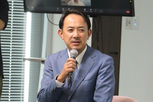 川邊健太郎氏（2023年10月撮影）