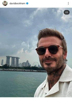 デビッド・ベッカムさんのインスタグラム（＠davidbeckham）より