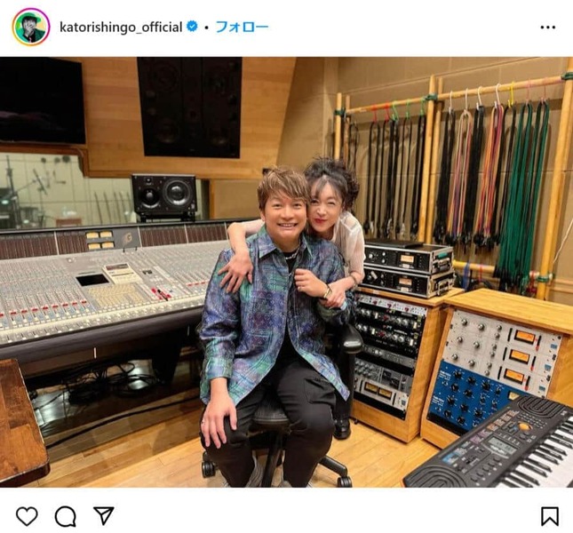 香取慎吾さんのインスタグラムより（katorishingo_official）