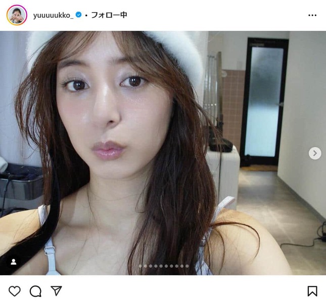 新木優子さんのインスタグラムより（yuuuuukko_）