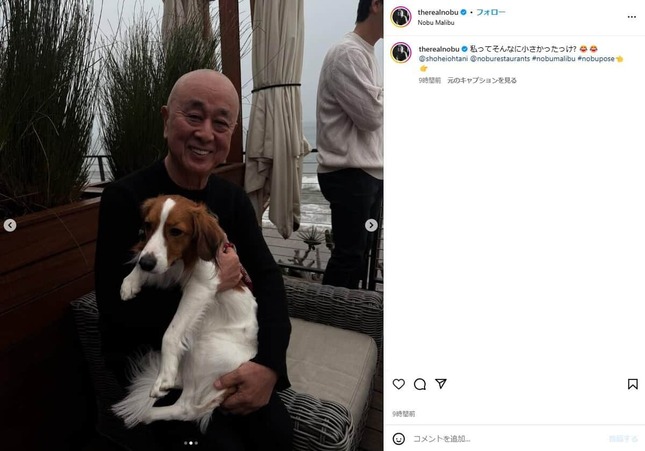 松久信幸氏のインスタから