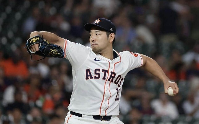 今シーズンはエンゼルスでプレーする菊池雄星投手（写真：USA TODAY Sports/ロイター/アフロ）