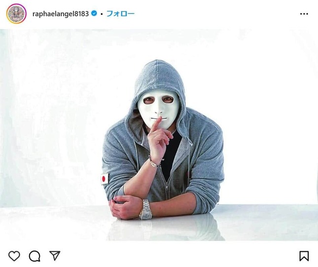 ラファエルさんのインスタグラムより（raphaelangel8183）