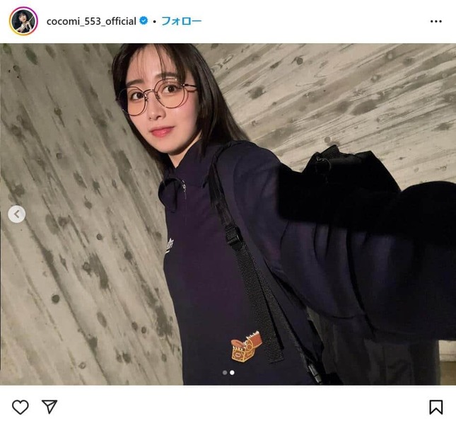 Cocomiさんのインスタグラムより（cocomi_553_official）