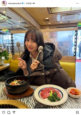 篠田麻里子さんのインスタグラムより（shinodamariko3）