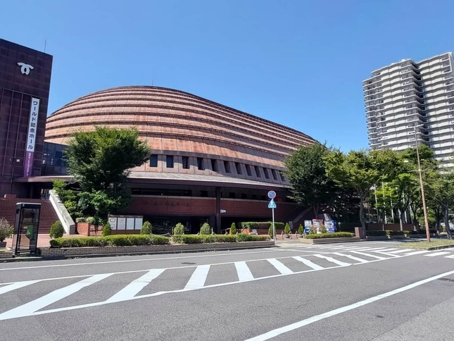 ライブが開かれたワールド記念ホール