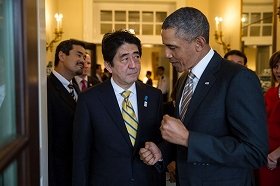 安倍首相は米国で「冷遇」されたのか（ホワイトハウスのウェブサイトより）