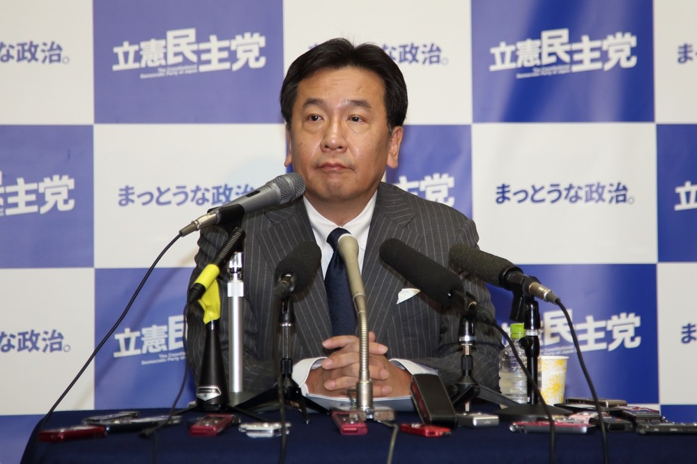 立憲民主党の枝野幸男代表は「立憲的改憲」には慎重だ
