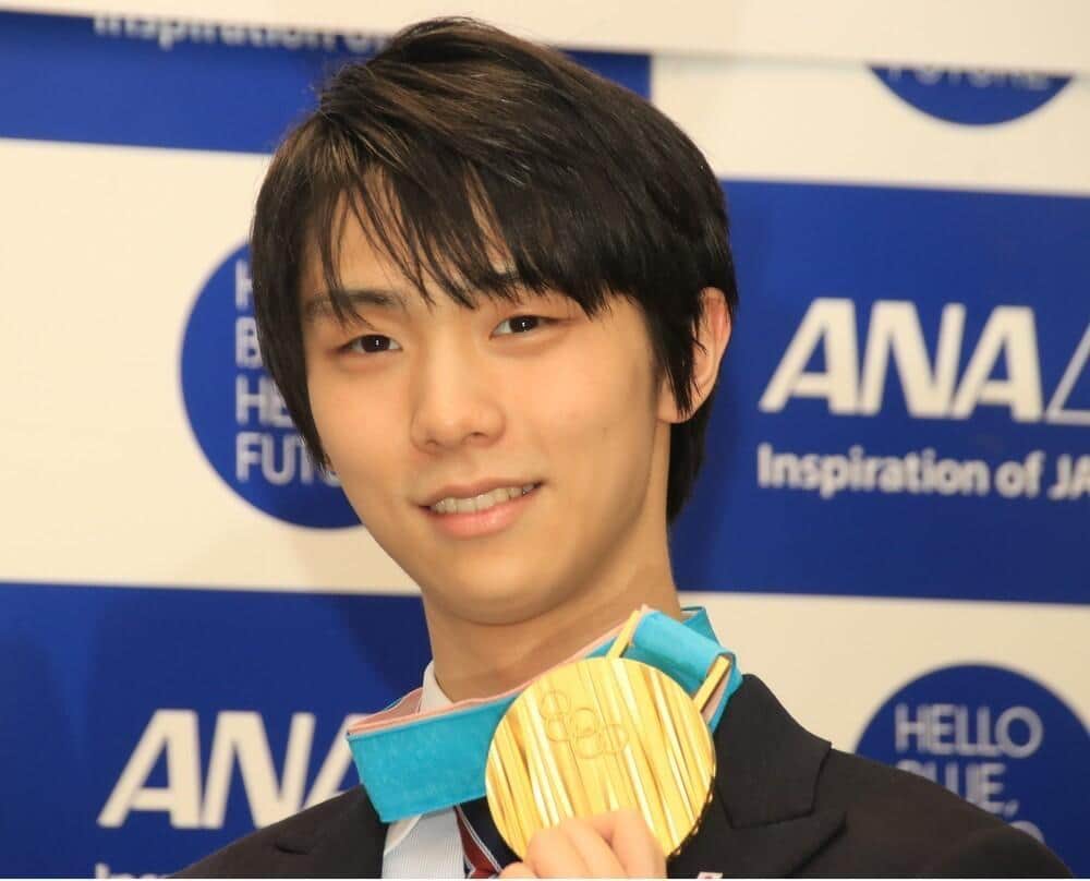 羽生結弦選手（2018年撮影）