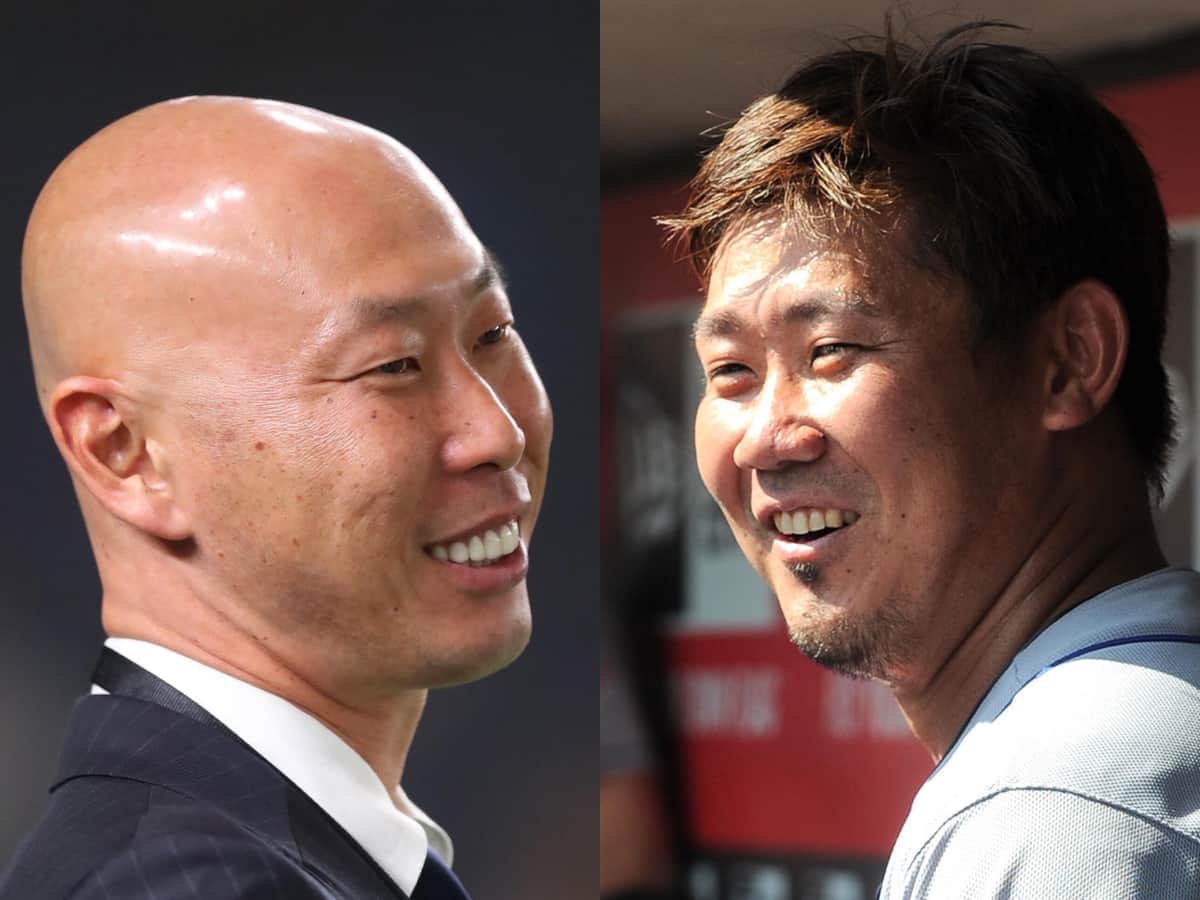 松坂大輔氏と森本稀哲氏が 錦鯉 そっくりと話題 遠くからだったらわからん の声 ニフティニュース