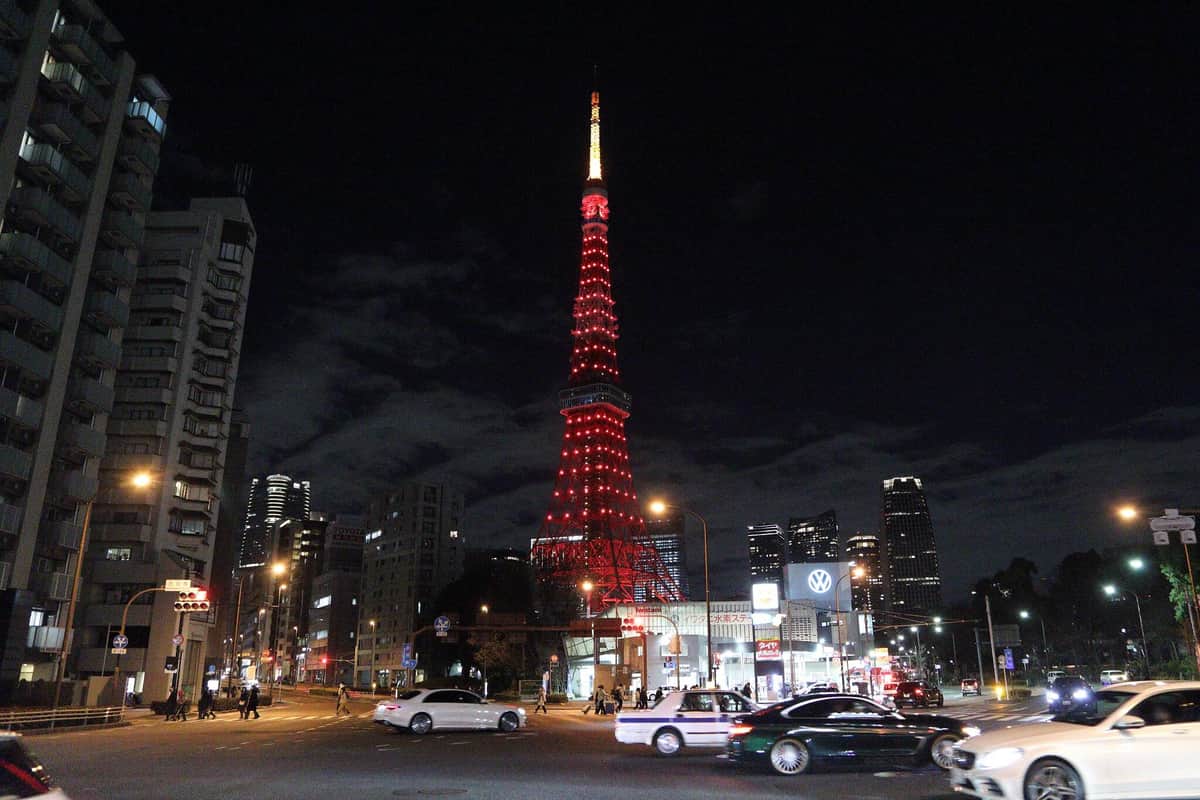 春節にともなうライトアップは今年が5回目だ