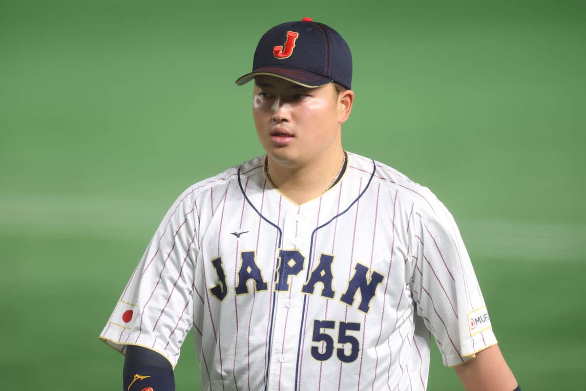 村上宗隆選手（2023年撮影、写真：CTK Photo/アフロ）