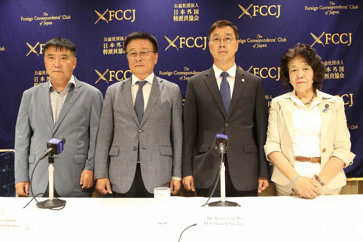 韓国国会議員が「処理水放出」反対会見　声明に日本の野党議員も8人賛同「メンバー増やす予定」