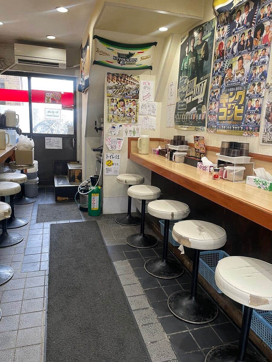 花京 大正店の店内（同店提供）