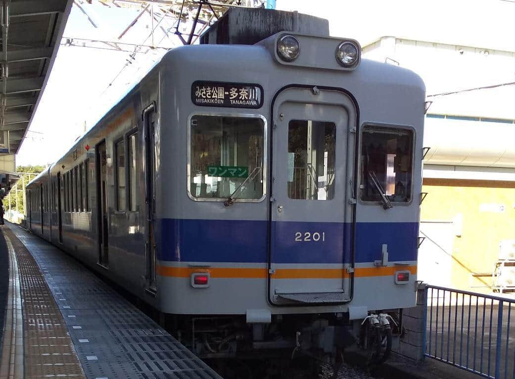 銚子電鉄が譲り受けたのは南海2200 系だった（譲受した車両と同形式の異なる車両。写真は南海のプレスリリースから）