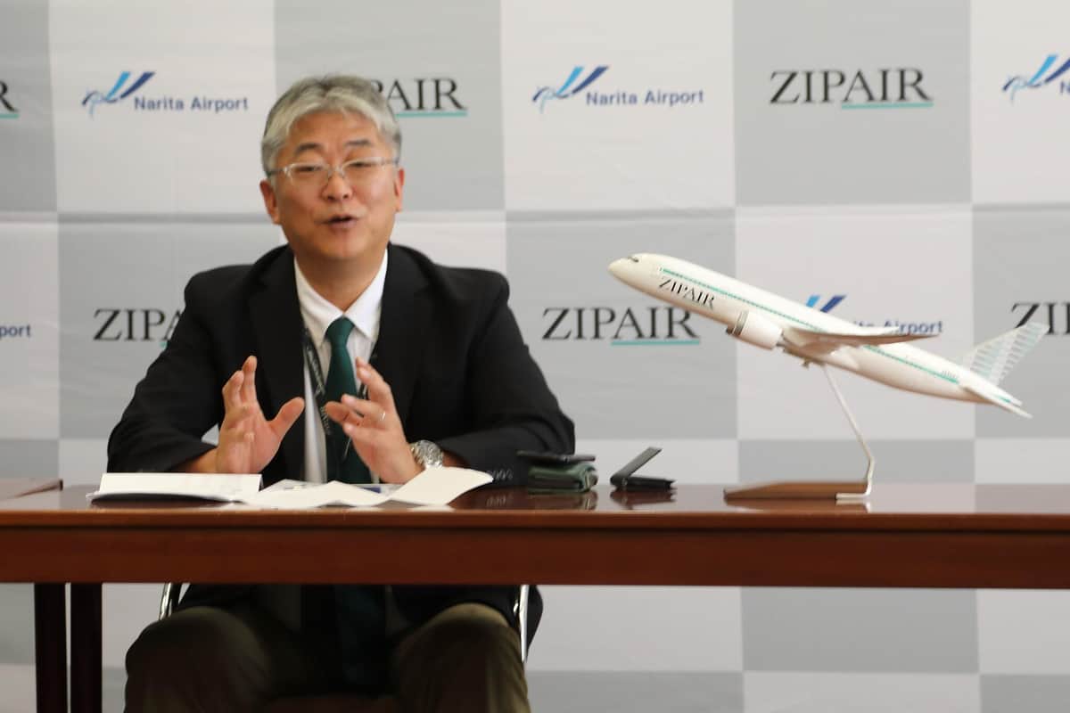 機内でウェブ会議「余裕でできます」　ZIPAIR、スターリンクを「早ければ24年度中」に導入目指す