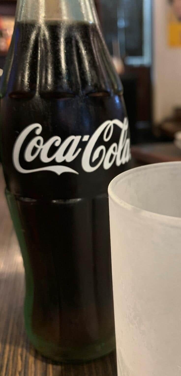 瓶のコカ・コーラ